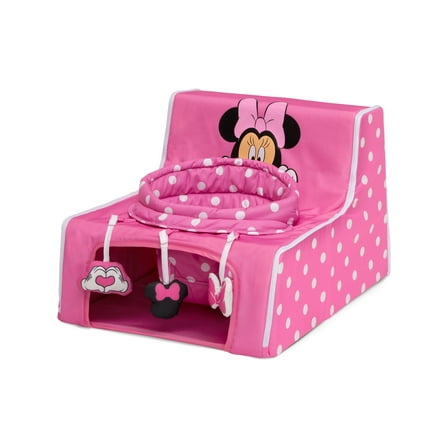 Disney Minnie Mouse Portable Activity Seat for Babies, Pink