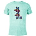 thumbnail image 1 of Disney Minnie Mouse Pose Día de los Muertos Day of the Dead - Short Sleeve Blended T-Shirt for Adults - Customized-Celadon Snow Heather, 1 of 5