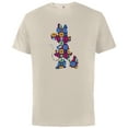 thumbnail image 1 of Disney Minnie Mouse Pose Día de los Muertos Day of the Dead - Short Sleeve Cotton T-Shirt for Adults - Customized-Putty, 1 of 5