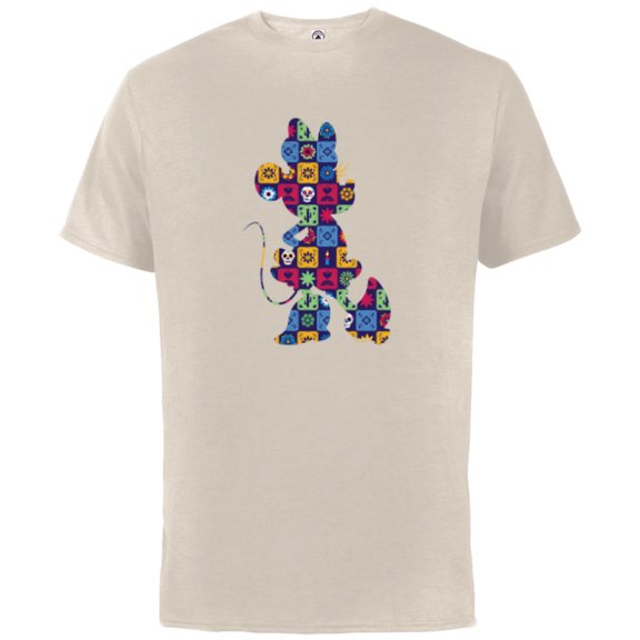 Disney Minnie Mouse Pose Día de los Muertos Day of the Dead - Short Sleeve Cotton T-Shirt for Adults - Customized-Putty