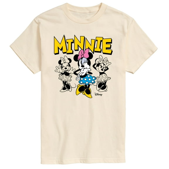 Disney - Minnie Mouse Poses - Men's Short Sleeve Graphic T-Shirt