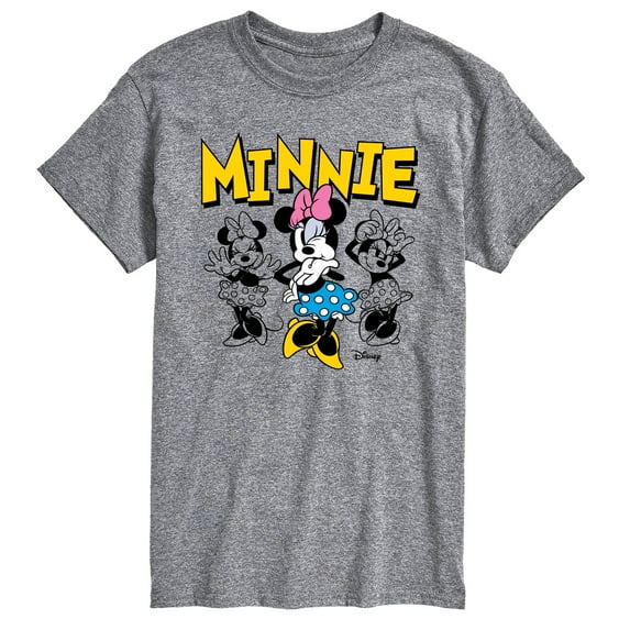 Disney - Minnie Mouse Poses - Men's Short Sleeve Graphic T-Shirt