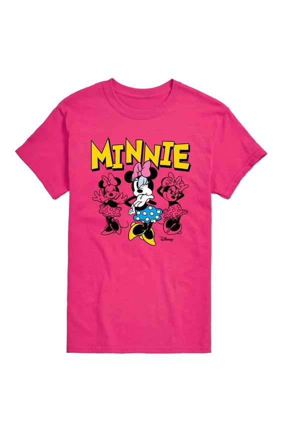 - Minnie Mouse Poses - Men's Short Sleeve Graphic T-Shirt