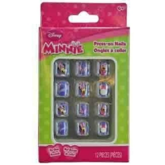 Disney Minnie Mouse Press On Nail Set 12 Pc x 2 packs