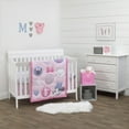 thumbnail image 1 of Disney Minnie Mouse Pretty In Pink 3-Piece Crib Bedding Set, Comforter, Crib Skirt, Sheet, Infant Girl, 1 of 7
