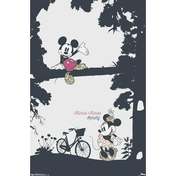 Disney Minnie Mouse - Pretty Wall Poster, 22.375" x 34"