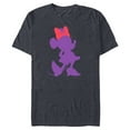 thumbnail image 1 of Disney Minnie Mouse Pride Classic Pose Purple Icon Fill - Short Sleeve Blended T-Shirt for Adults - Customized-Navy Heather, 1 of 5