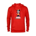 thumbnail image 1 of Disney Minnie Mouse Pride Happy Rainbow Fashion - Pullover Hoodie for Adults - Customized-Red, 1 of 5