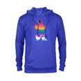 thumbnail image 1 of Disney Minnie Mouse Pride Inclusive Pose Rainbow Icon Fill - Pullover Hoodie for Adults - Customized-Royal, 1 of 5