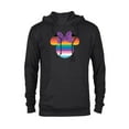 thumbnail image 1 of Disney Minnie Mouse Pride Inclusive Rainbow Head Icon Fill - Pullover Hoodie for Adults - Customized-Black, 1 of 5
