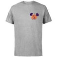 thumbnail image 1 of Disney Minnie Mouse Pumpkin Jack-O’-Lantern Halloween - Short Sleeve Cotton T-Shirt for Adults - Customized-Athletic Heather, 1 of 5