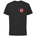 thumbnail image 1 of Disney Minnie Mouse Pumpkin Jack-O’-Lantern Halloween - Short Sleeve Cotton T-Shirt for Adults - Customized-Black, 1 of 5