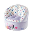 thumbnail image 1 of Disney Minnie Mouse Purple Polyester Bean Bag Chair - Lightweight, Ages 3-8, 1 of 8