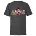 thumbnail image 1 of Disney Minnie Mouse Racing Mickey & Friends Race Car Drivers - Short Sleeve T-Shirt for Kids - Customized-Charcoal Heather, 1 of 5