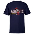 thumbnail image 1 of Disney Minnie Mouse Racing Mickey & Friends Race Car Drivers - Short Sleeve T-Shirt for Kids - Customized-Navy, 1 of 5