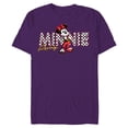thumbnail image 1 of Disney Minnie Mouse Racing Mickey & Friends Race Car Drivers - Short Sleeve Blended T-Shirt for Adults - Customized-Purple, 1 of 5
