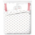 thumbnail image 1 of Disney Minnie Mouse Rainbow 4 Piece Queen Size Bed Sheets Set - Girl Home Bedding, 1 of 5