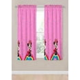 thumbnail image 1 of Disney Minnie Mouse Rainbow Dots 2 Panels Drapes Set - 63 Inch Long - Kids Room Décor, 1 of 5