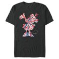 thumbnail image 1 of Disney Minnie Mouse Red White Blue Tie Dye - Short Sleeve Blended T-Shirt for Adults - Customized-Dark Heather, 1 of 5