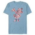 thumbnail image 1 of Disney Minnie Mouse Red White Blue Tie Dye - Short Sleeve Blended T-Shirt for Adults - Customized-Ocean Blue, 1 of 5