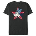 thumbnail image 1 of Disney Minnie Mouse Red White and Blue Retro Americana - Short Sleeve Blended T-Shirt for Adults - Customized-Dark Heather, 1 of 5
