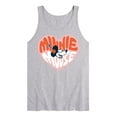 thumbnail image 1 of Disney - Minnie Mouse - Retro Heart - Men's Jersey Tank Top, 1 of 4