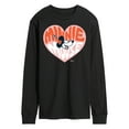 thumbnail image 1 of Disney - Minnie Mouse - Retro Heart - Men's Long Sleeve T-Shirt, 1 of 5