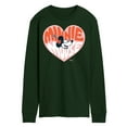 thumbnail image 1 of Disney - Minnie Mouse - Retro Heart - Men's Long Sleeve T-Shirt, 1 of 1