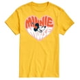 thumbnail image 1 of Disney - Minnie Mouse - Retro Heart - Men's Short Sleeve Graphic T-Shirt, 1 of 4