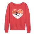 thumbnail image 1 of Disney - Minnie Mouse - Retro Heart - Women's Lightweight French Terry Pullover, 1 of 1