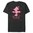 thumbnail image 1 of Disney Minnie Mouse Retro Silhouette You Can Do Big Things - Short Sleeve Blended T-Shirt for Adults - Customized-Dark Heather, 1 of 5