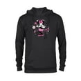 thumbnail image 1 of Disney Minnie Mouse Retro Vinyl Summer - Pullover Hoodie for Adults - Customized-Black, 1 of 5