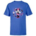 thumbnail image 1 of Disney Minnie Mouse Retro Vinyl Summer - Short Sleeve T-Shirt for Kids - Customized-Royal, 1 of 5
