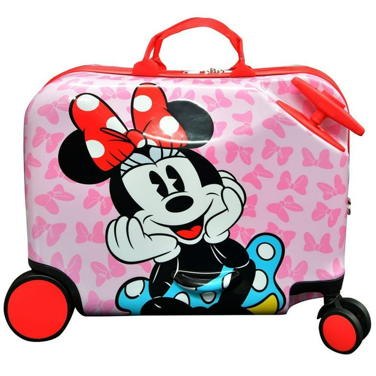 Disney Minnie Mouse Ride on Suitcase for Kids 18 Suitcase