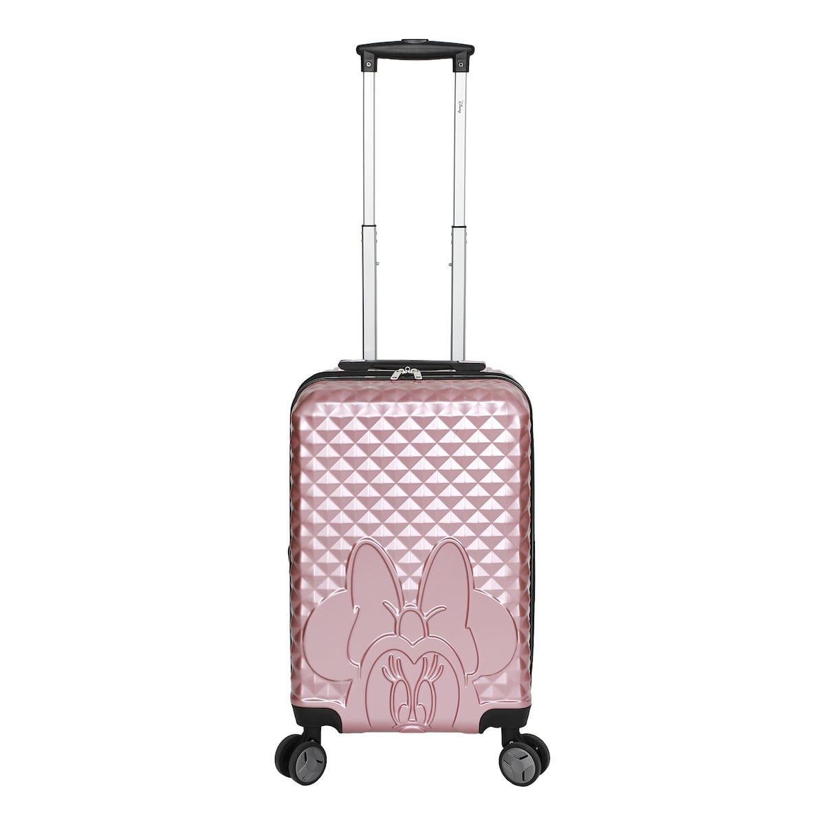 Disney Minnie Mouse Rose Gold 20” Kids Rolling Travel Suitcase Disney Minnie Mouse Rose Gold 20” Kids Rolling Travel Suitcase