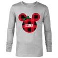 thumbnail image 1 of Disney Minnie Mouse SISTER Holiday Family - Long Sleeve T-Shirt for Men - Customized-Athletic Heather, 1 of 5