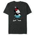 thumbnail image 1 of Disney Minnie Mouse Sassy Wink - Short Sleeve Blended T-Shirt for Adults - Customized-Dark Heather, 1 of 5