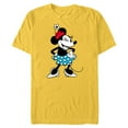 thumbnail image 1 of Disney Minnie Mouse Sassy Wink - Short Sleeve Blended T-Shirt for Adults - Customized-Yellow, 1 of 5