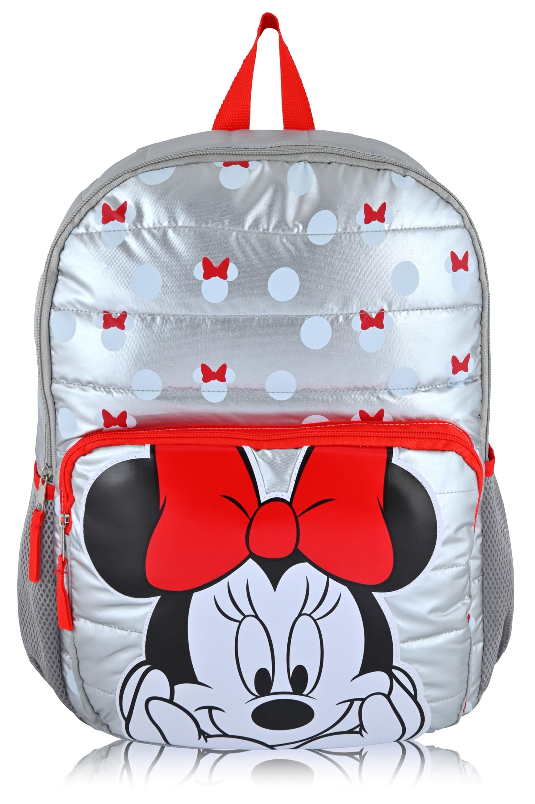 Minnie Kids Toddler Unisex 16" School Backpack | Minnie Mouse Toddler Backpack for Girls, Boys