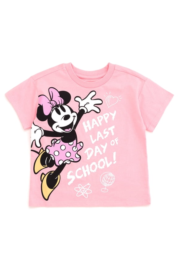 Minnie Mouse School T-Shirt Toddler to Big Kid