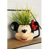 Disney Minnie Mouse Sculpted Figural Head Ceramic Mug 6oz