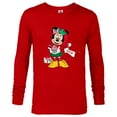 thumbnail image 1 of Disney Minnie Mouse Secret Santa Cupcake Nice for Christmas - Long Sleeve T-Shirt for Men - Customized-New Red, 1 of 5