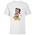 thumbnail image 1 of Disney Minnie Mouse Secret Santa Cupcake Nice for Christmas - Short Sleeve T-Shirt for Kids - Customized-White, 1 of 5