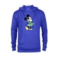 thumbnail image 1 of Disney Minnie Mouse Green Irish Costume St. Patrick's Day - Pullover Hoodie for Adults - Customized-Royal, 1 of 5