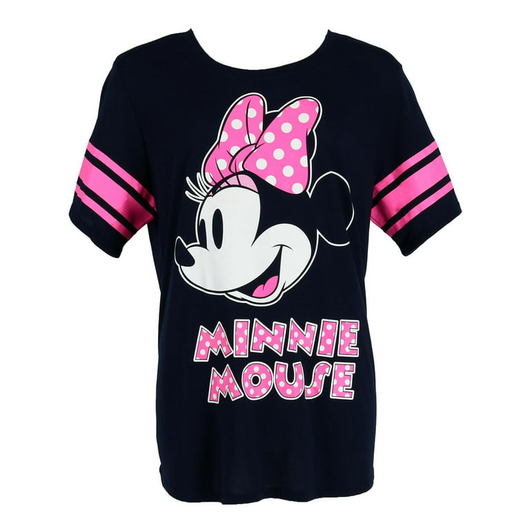 Disney Minnie Mouse Short Sleeve Jersey Shirt (Women's Plus) 