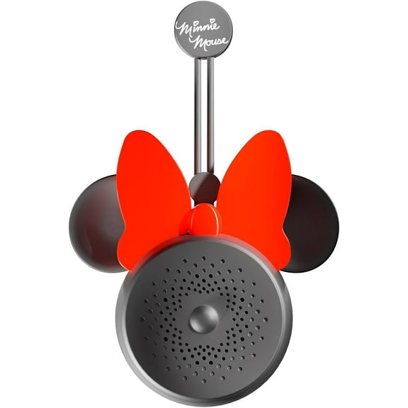 Disney Minnie Mouse Shower Speaker IPX4 Rated Blue Water-Resistant for Shower, Baths, 5 HRs Playtime