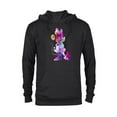 thumbnail image 1 of Disney Minnie Mouse Silhouette Cosmic Tie Dye - Pullover Hoodie for Adults - Customized-Black, 1 of 5