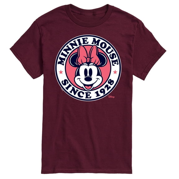 Disney - Minnie Mouse - Since 1918 - Men's Short Sleeve Graphic T-Shirt