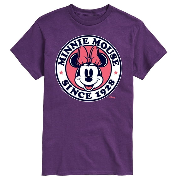 Disney - Minnie Mouse - Since 1918 - Men's Short Sleeve Graphic T-Shirt