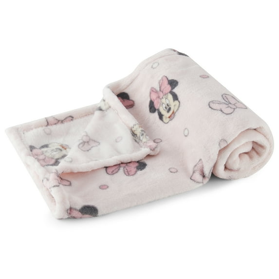 Disney Minnie Mouse Single Ply Flannel Fleece - New Dots